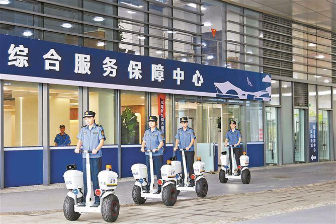 位于厦门奥体中心的凤翔新城综合服务保障中心启用