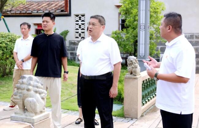 漳州台商区党工委书记带队开展文旅工作专题调研