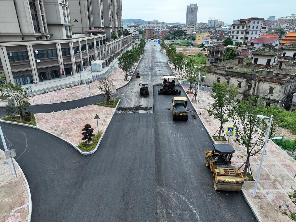 石狮嘉禄路（群英南路—镇中路）建成在即