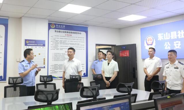 刘兆民李琳带队走访调研公检法部门及消防救援局