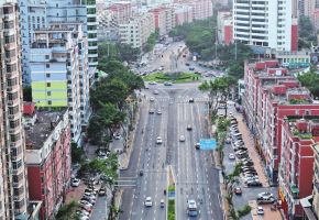 南安成功雕像环岛改造进入收尾阶段