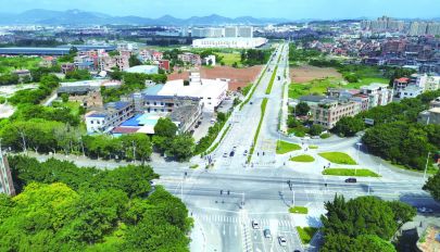 企业运输更顺畅 居民出行更便捷  晋江磁灶镇西环路通车  
