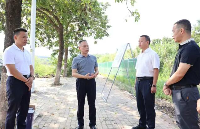 漳州高新区领导调研漳州动车站周边交通等基础设施改造项目进展