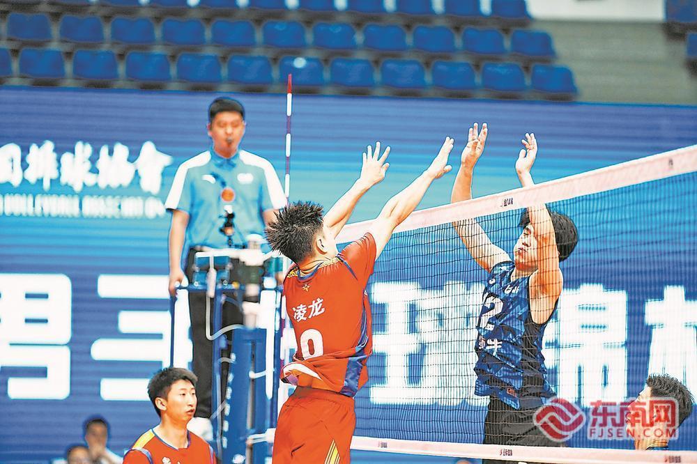 全国男子排球锦标赛在厦开赛