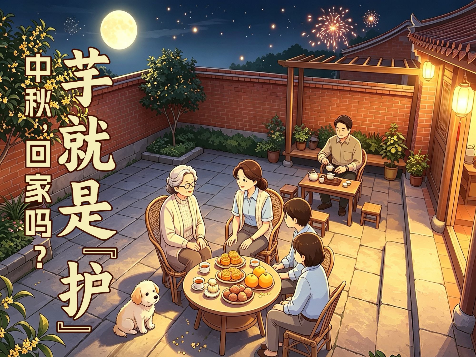 中秋佳节，不止月饼。在泉州，一颗芋头，藏着老一辈最朴素的祝福。芋即“护”，护子护孙，护一家平安。望人间团圆，岁岁皆安。