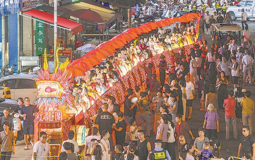 南安市洪濑龙阁夜市正式开市