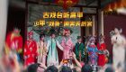 古戏台听高甲，少年“戏骨”闹笑天后宫