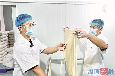 四代人的坚守 灌口洪氏面线传承140余年