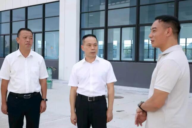 漳州高新区领导调研产业发展项目建设工作