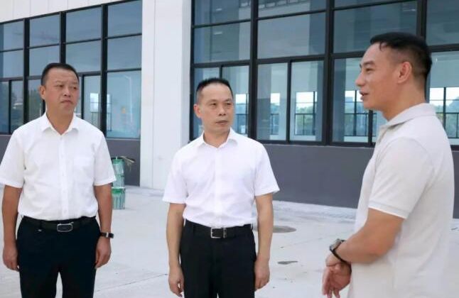 漳州高新区领导调研产业发展项目建设工作