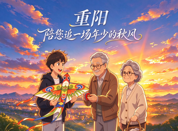 重阳，陪您追一场年少的秋风