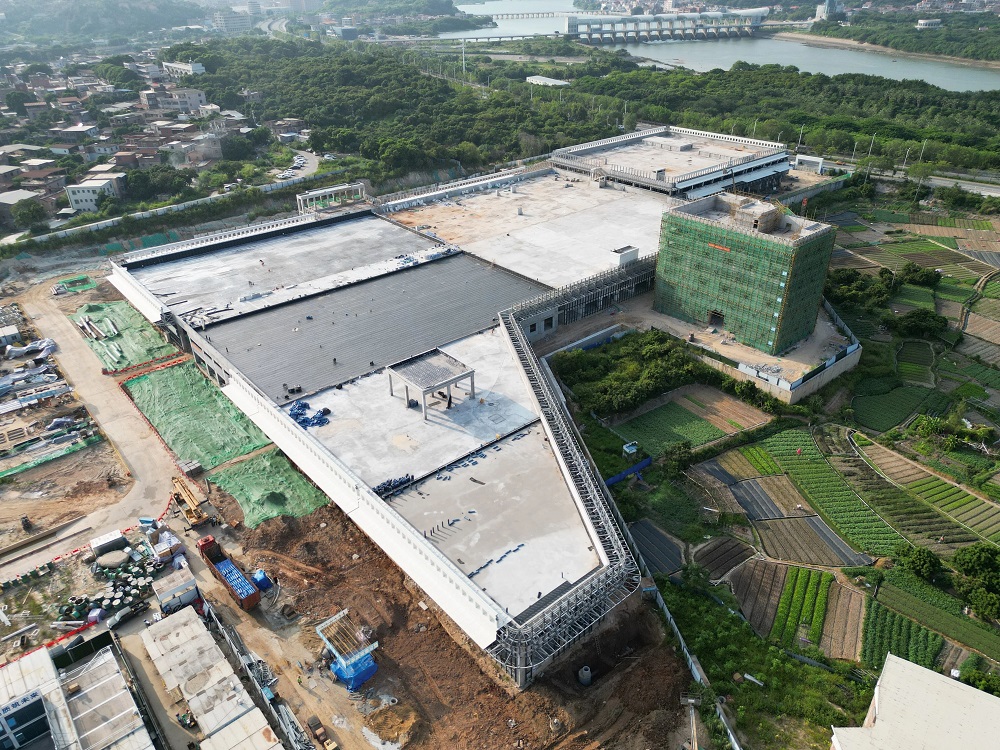 泉州江南水质净化中心项目进入收尾阶段