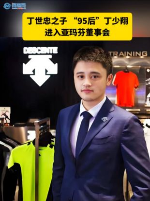 丁世忠之子、“95后”丁少翔进入亚玛芬董事会