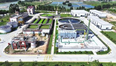 南安市东翼污水处理厂二期扩建部分投运 