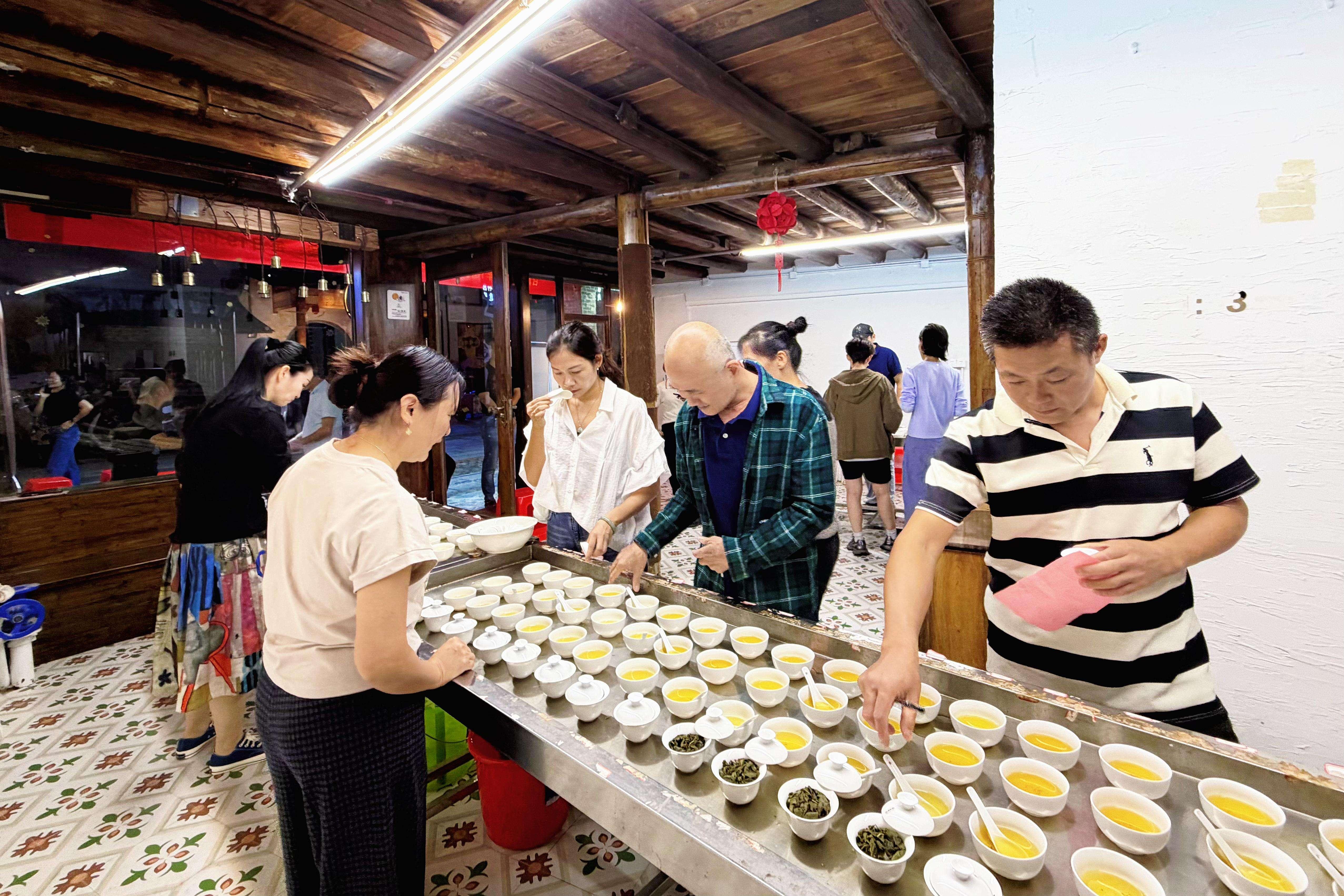 以赛促产业 永春佛手茶苏坑赛区“冬·日魁”斗茶赛开赛