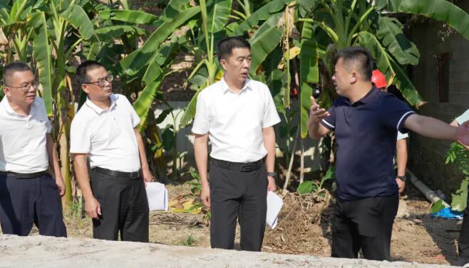 南靖县领导督导县城水流域综合整治工作