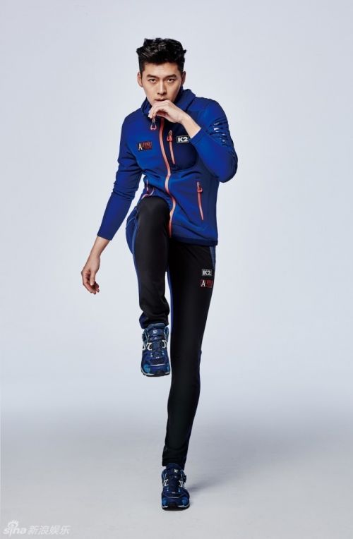 韩国演员玄彬品牌写真大片曝光 运动装秀大长腿帅气阳光