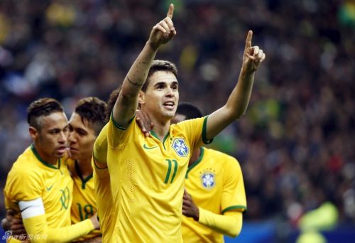 热身赛-内马尔奥斯卡古斯塔沃进球 巴西3-1逆转法国