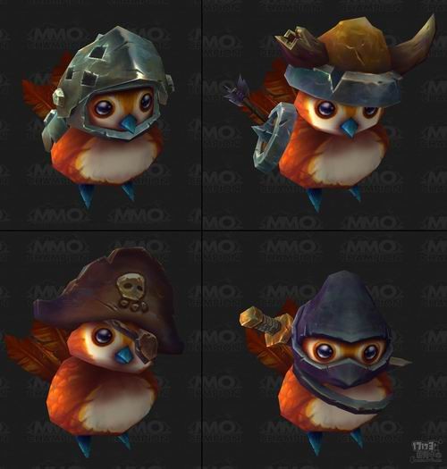 《魔兽世界》6.2前瞻:萌鸟佩佩将获得四种新装扮