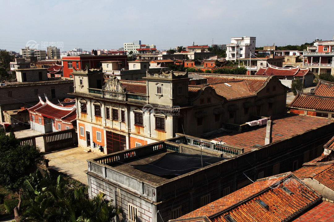 增坑村一角晋江市金井镇增坑村人文建筑摄影作品