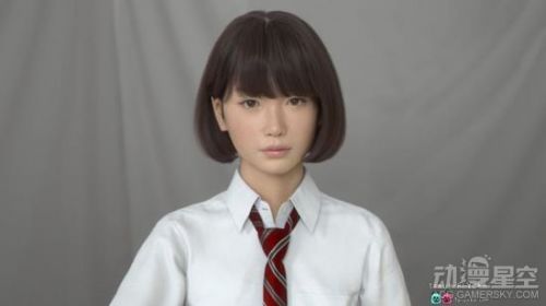 日本推出完全真人感3d萌妹 无限接近真人(图)