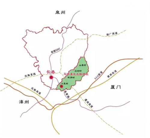 长泰马洋溪最新旅游攻略 三天两夜自驾游路线图