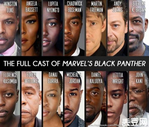 《黑豹》主要演员阵容&mdash;&mdash
