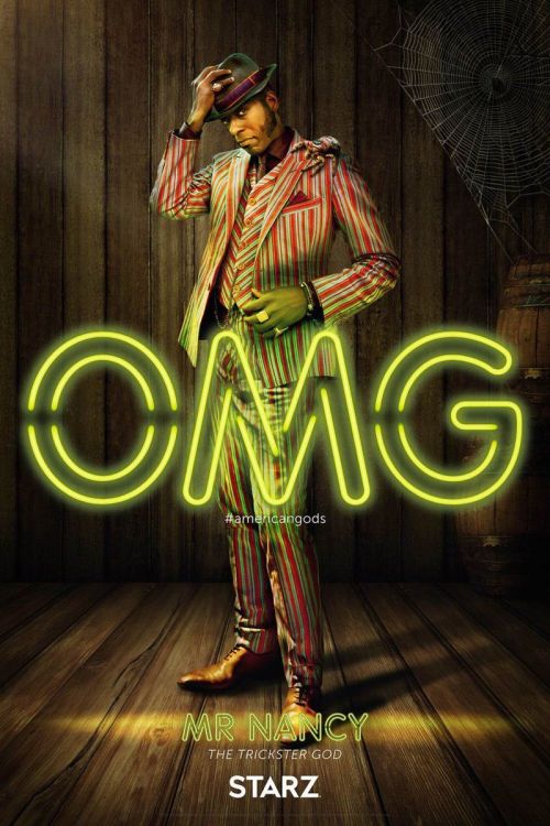 美剧《美国众神》片头在线观看 角色海报出炉