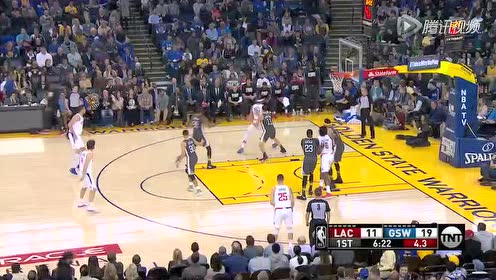 勇士134-127快船全场比赛视频集锦录像回放