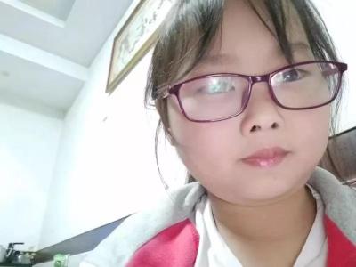 杭州10岁女童章子欣资料照片 被租客带走至今下落不明