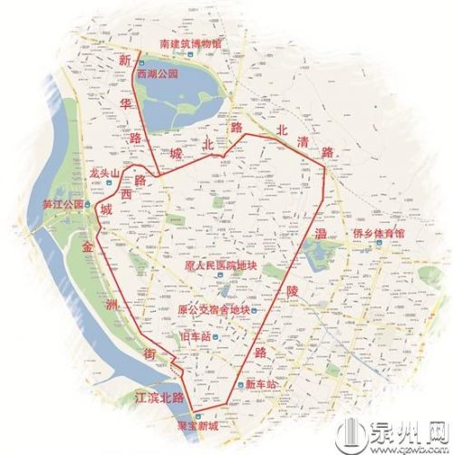 10月26日起泉州市区聚宝街一带将开通微公交小白