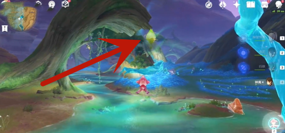 原神甘露花海树桩宝箱怎么过?原神甘露花海树桩宝箱解谜技巧